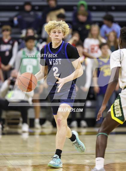 Thumbnail 1 in Olathe West vs Rock Bridge (Norm Stewart Classic) photogallery.