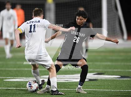 Thumbnail 1 in Villa Park @ Loyola (CIF-SS D2 Playoffs) photogallery.