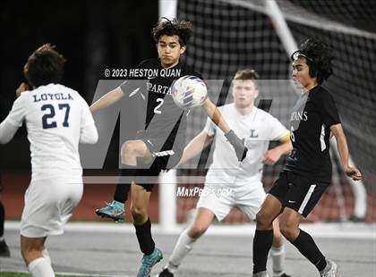 Thumbnail 1 in Villa Park @ Loyola (CIF-SS D2 Playoffs) photogallery.