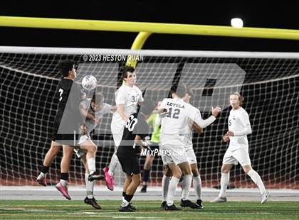 Thumbnail 2 in Villa Park @ Loyola (CIF-SS D2 Playoffs) photogallery.