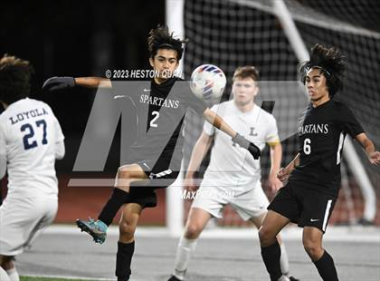 Thumbnail 2 in Villa Park @ Loyola (CIF-SS D2 Playoffs) photogallery.