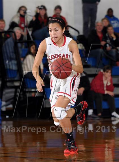 Thumbnail 2 in Carondelet vs. Brookside Christian (Dorothy Speck Memorial) photogallery.