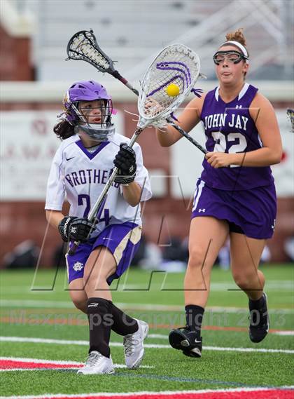 Thumbnail 1 in Christian Brothers Academy vs John Jay (NYSPHSAA Class B Semifinal) photogallery.