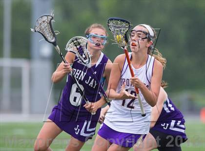 Thumbnail 2 in Christian Brothers Academy vs John Jay (NYSPHSAA Class B Semifinal) photogallery.