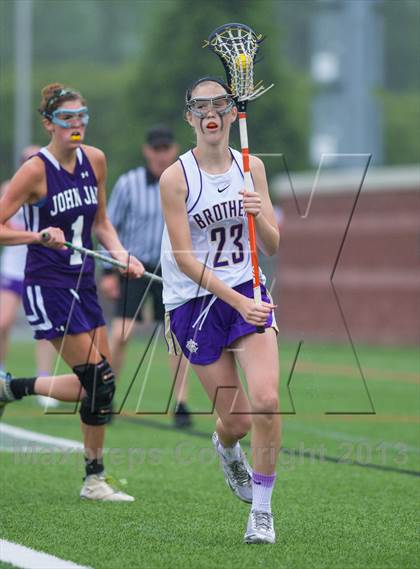 Thumbnail 2 in Christian Brothers Academy vs John Jay (NYSPHSAA Class B Semifinal) photogallery.