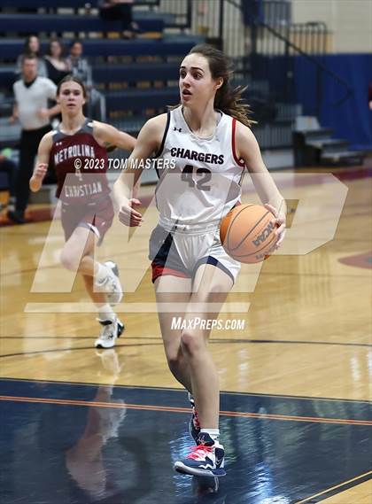 Thumbnail 2 in Metrolina Christian Academy @ Providence Day (NCISAA 4A Quarterfinal) photogallery.