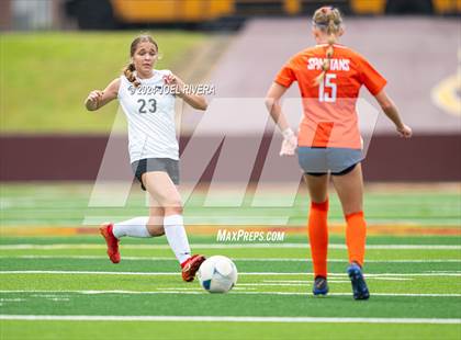 Thumbnail 2 in Seven Lakes vs Jordan (UIL Soccer 6A Region 3 & 4 Regional Final)  photogallery.