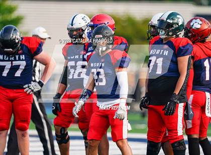 Thumbnail 2 in Phil Simms North vs South All Star Game photogallery.