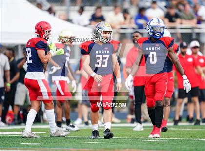 Thumbnail 2 in Phil Simms North vs South All Star Game photogallery.