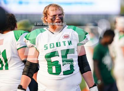 Thumbnail 2 in Phil Simms North vs South All Star Game photogallery.