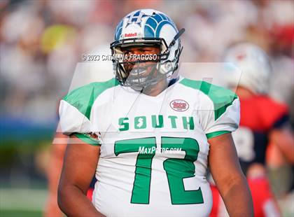 Thumbnail 1 in Phil Simms North vs South All Star Game photogallery.