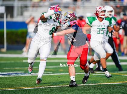 Thumbnail 2 in Phil Simms North vs South All Star Game photogallery.