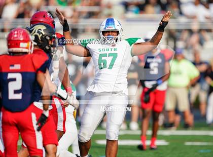 Thumbnail 1 in Phil Simms North vs South All Star Game photogallery.