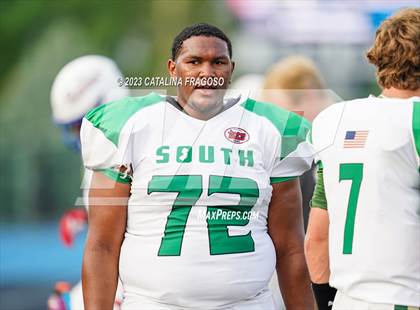 Thumbnail 1 in Phil Simms North vs South All Star Game photogallery.
