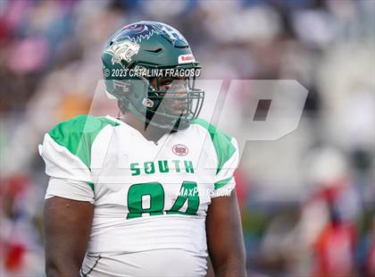 Thumbnail 2 in Phil Simms North vs South All Star Game photogallery.