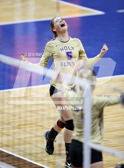 Thumbnail 1 in Holy Family vs. Valor Christian (CHSAA 4A State Tournament) photogallery.