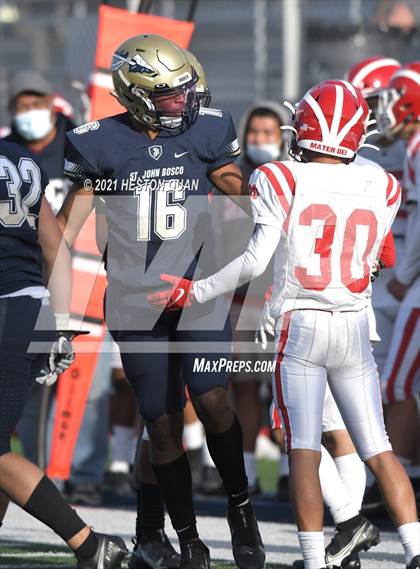 Thumbnail 2 in JV: Mater Dei @ St. John Bosco photogallery.