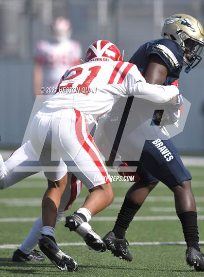 Thumbnail 2 in JV: Mater Dei @ St. John Bosco photogallery.