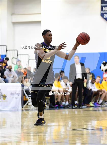 Thumbnail 1 in Montverde Academy vs. Gill St. Bernard's (Metro Classic) photogallery.