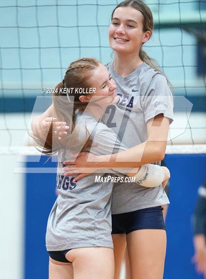 Thumbnail 2 in Chelsea vs. Durand (Our Lady Of The Lakes Invite) photogallery.
