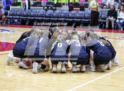 Thumbnail 2 in Crawford vs. Iola (UIL 2A Volleyball Final) photogallery.