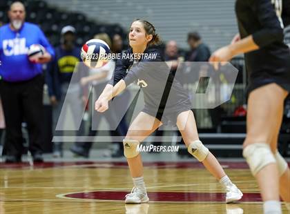 Thumbnail 3 in Crawford vs. Iola (UIL 2A Volleyball Final) photogallery.