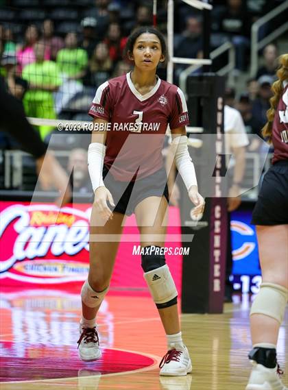 Thumbnail 3 in Crawford vs. Iola (UIL 2A Volleyball Final) photogallery.