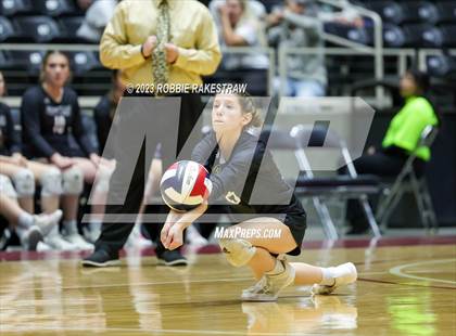 Thumbnail 1 in Crawford vs. Iola (UIL 2A Volleyball Final) photogallery.