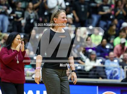 Thumbnail 2 in Crawford vs. Iola (UIL 2A Volleyball Final) photogallery.