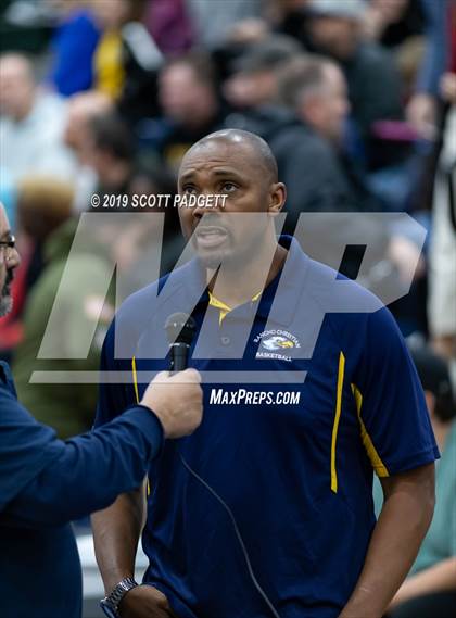 Thumbnail 2 in Bishop Montgomery @ Rancho Christian (CIF SS Open Division Championship) photogallery.