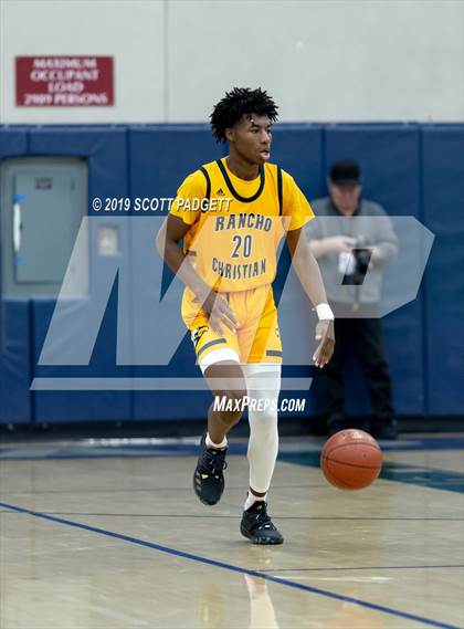 Thumbnail 1 in Bishop Montgomery @ Rancho Christian (CIF SS Open Division Championship) photogallery.