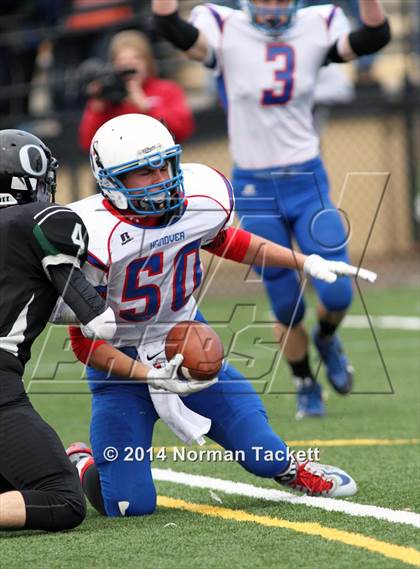 Thumbnail 1 in Hanover vs. Central Plains (KSHSAA 8M Div I Final) photogallery.