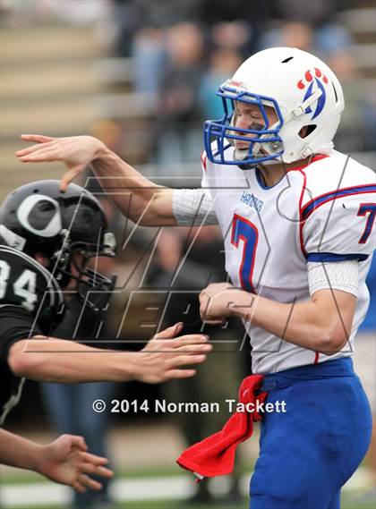 Thumbnail 3 in Hanover vs. Central Plains (KSHSAA 8M Div I Final) photogallery.