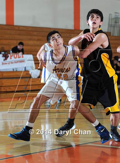 Thumbnail 2 in Bosco Tech vs. Holy Martyrs Armenian (Poly Tournament) photogallery.