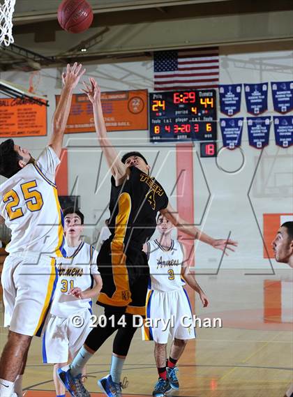 Thumbnail 2 in Bosco Tech vs. Holy Martyrs Armenian (Poly Tournament) photogallery.