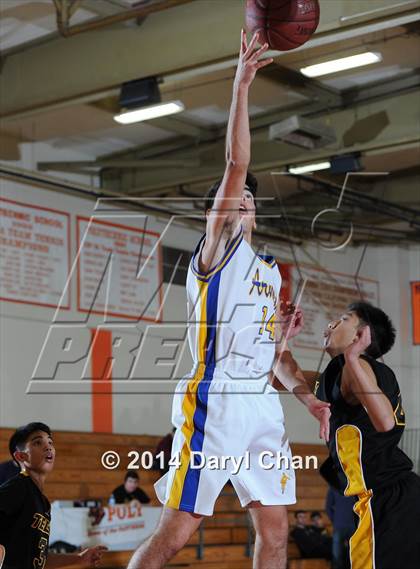 Thumbnail 2 in Bosco Tech vs. Holy Martyrs Armenian (Poly Tournament) photogallery.