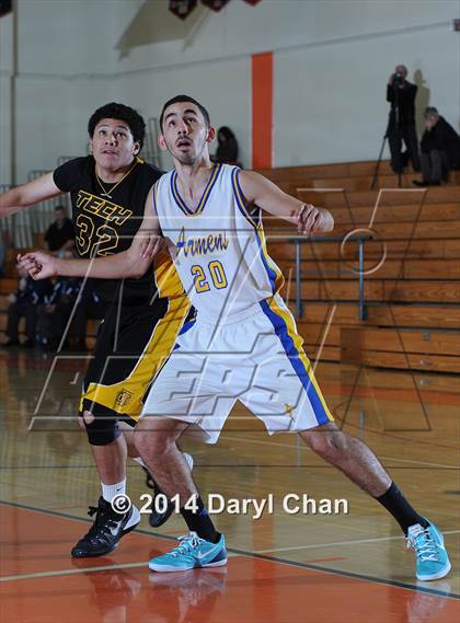 Thumbnail 1 in Bosco Tech vs. Holy Martyrs Armenian (Poly Tournament) photogallery.