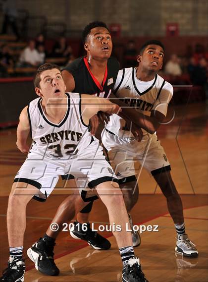 Thumbnail 2 in Servite vs. Ayala (Nike Extravaganza) photogallery.