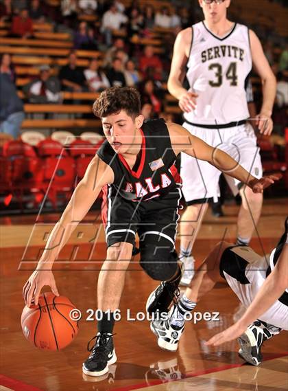 Thumbnail 3 in Servite vs. Ayala (Nike Extravaganza) photogallery.