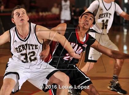 Thumbnail 3 in Servite vs. Ayala (Nike Extravaganza) photogallery.