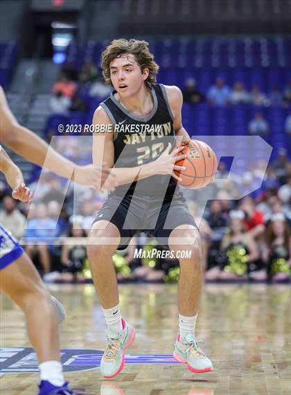 Thumbnail 1 in McMullen County vs. Jayton (UIL 1A Basketball State Semifinal) photogallery.