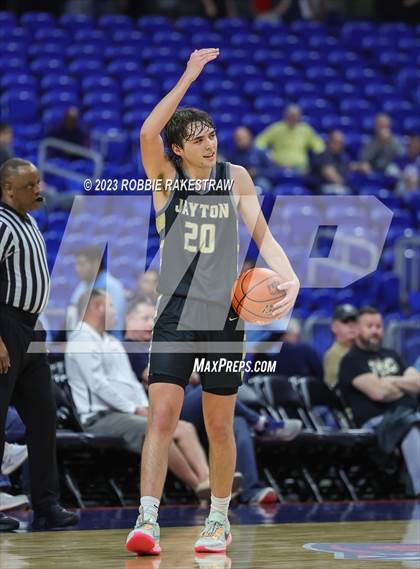 Thumbnail 3 in McMullen County vs. Jayton (UIL 1A Basketball State Semifinal) photogallery.
