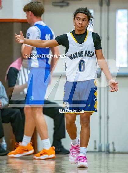 Thumbnail 1 in Wayne Preparatory Academy vs. Fayetteville Christian (Veterans Showcase 2025) photogallery.