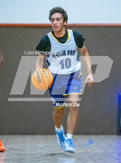 Thumbnail 3 in Wayne Preparatory Academy vs. Fayetteville Christian (Veterans Showcase 2025) photogallery.