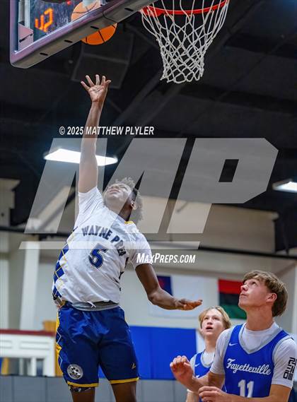 Thumbnail 3 in Wayne Preparatory Academy vs. Fayetteville Christian (Veterans Showcase 2025) photogallery.