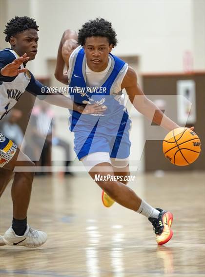 Thumbnail 1 in Wayne Preparatory Academy vs. Fayetteville Christian (Veterans Showcase 2025) photogallery.