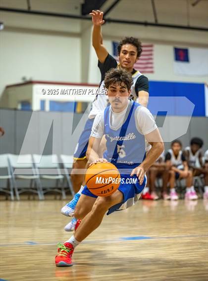 Thumbnail 3 in Wayne Preparatory Academy vs. Fayetteville Christian (Veterans Showcase 2025) photogallery.