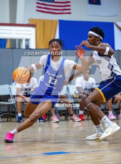 Thumbnail 3 in Wayne Preparatory Academy vs. Fayetteville Christian (Veterans Showcase 2025) photogallery.