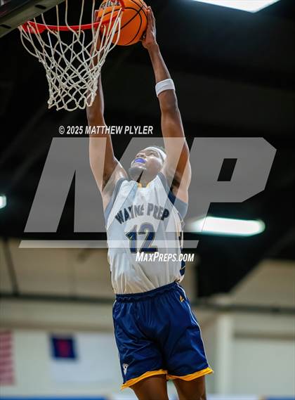 Thumbnail 2 in Wayne Preparatory Academy vs. Fayetteville Christian (Veterans Showcase 2025) photogallery.