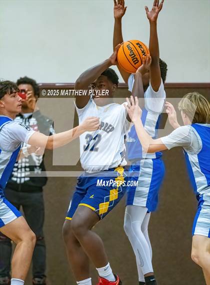 Thumbnail 2 in Wayne Preparatory Academy vs. Fayetteville Christian (Veterans Showcase 2025) photogallery.